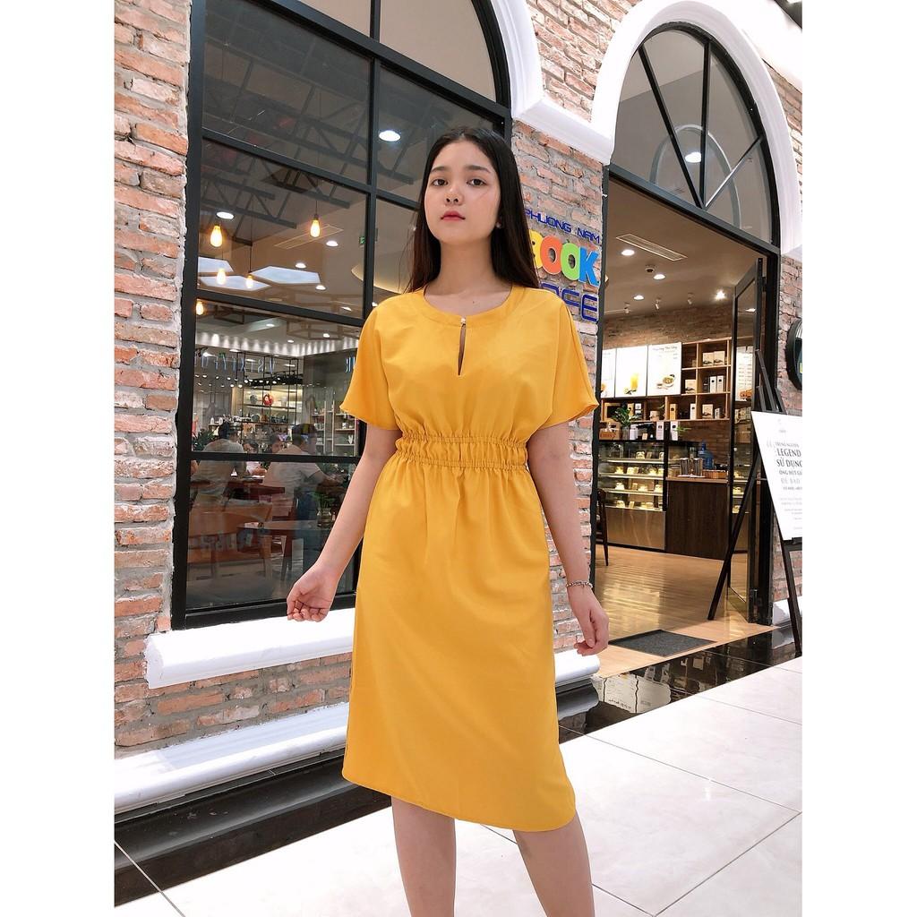 Đầm Suông Bo Eo 