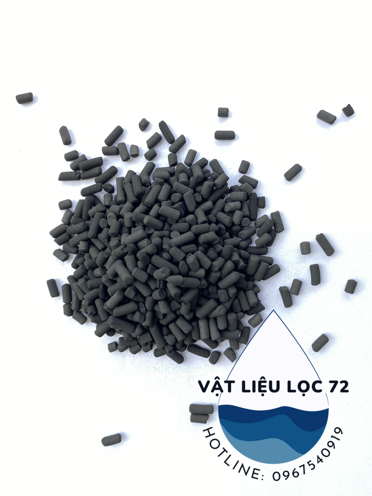 Hộp 500Gram Than hoạt tính dạng viên nén 4mm, Thương hiệu Vina Sorb OXY 450L