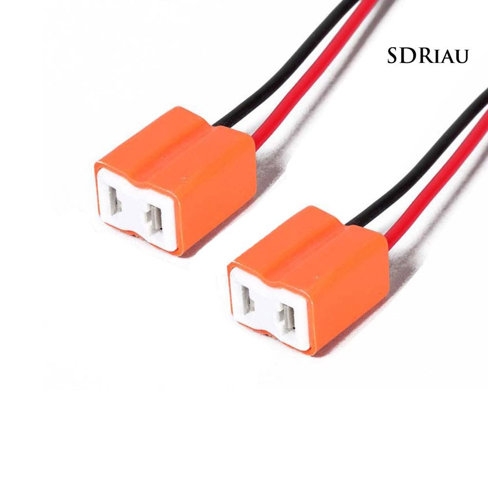 Bộ 2 Phích Cắm Đèn Pha H7 Cho Xe Hơi