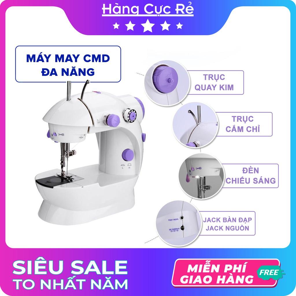 Máy may mini CMD Freeship Máy khâu gia đình cầm tay cao cấp, may được nhiều loại vải