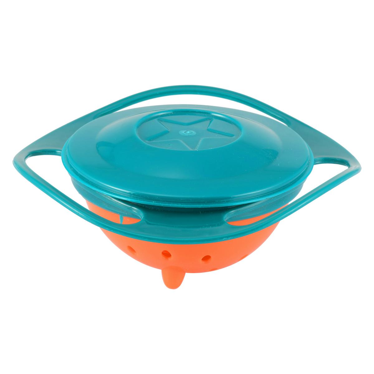 Tô Nhựa Xoay 360 Độ Chống Đổ Cho Bé