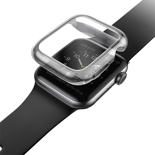 Ốp Dành Cho Apple Watch Series 4/5/6/7/SE (44mm) UNIQ Garde Hybrid - Hàng Chính Hãng
