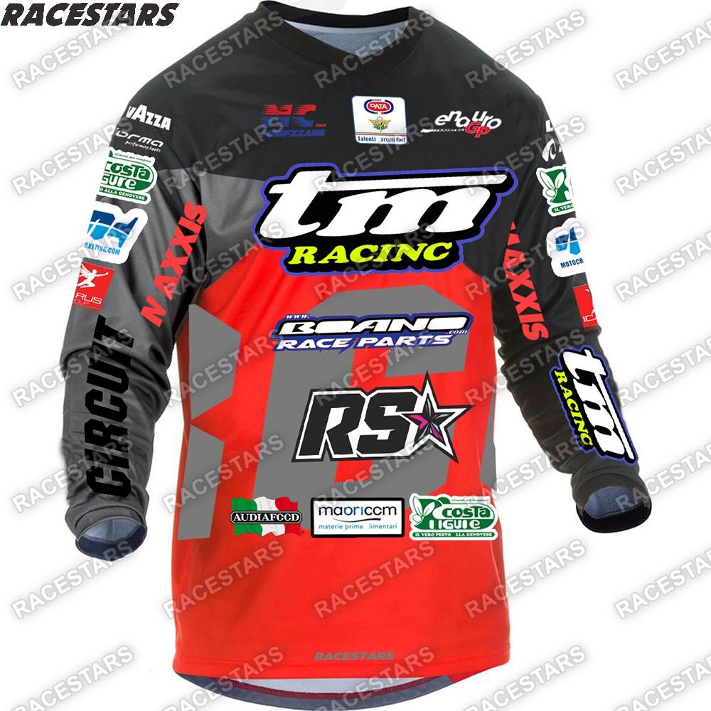 TM đua xe mô tô dài tay đua xe mô tô xuống dốc đi xe đạp Núi Jersey Enduro Motorsport Dirt Bike ngoài đường MTB MX Color: CTM37 Size: XXS