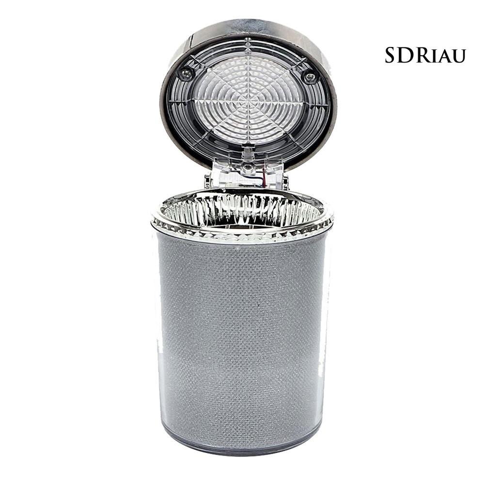 Gạt Tàn Thuốc Có Đèn Led Nhiều Màu Cho Xe Hơi