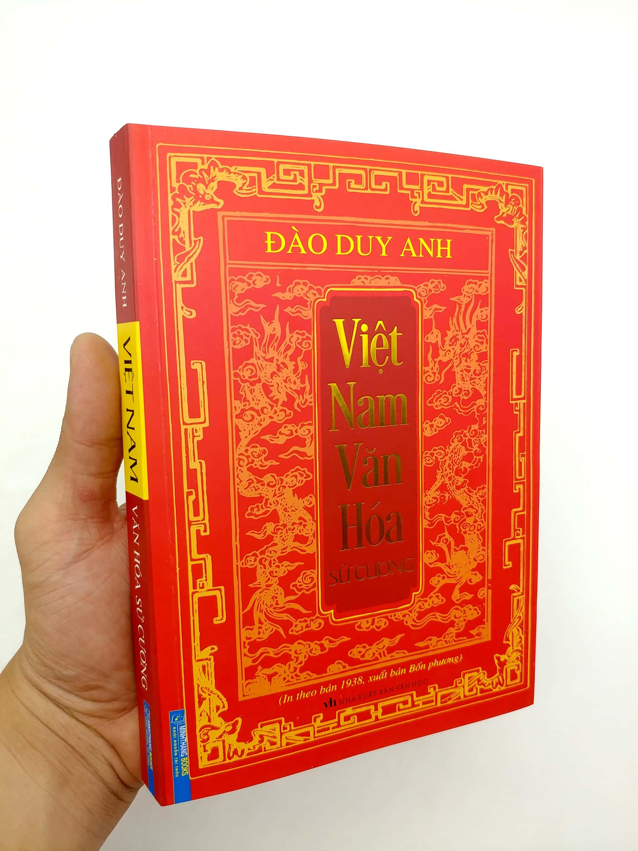 Việt Nam Văn Hóa Sử Cương (In Theo Bản 1938 , Xuất Bản Bốn Phương)