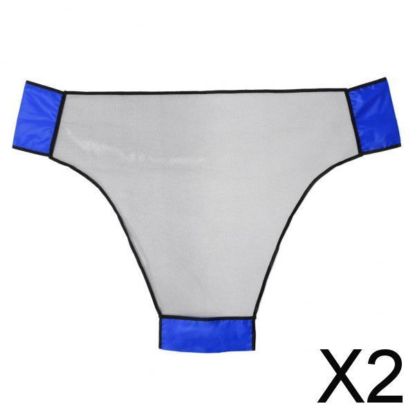 2xFloating Pool Noodle Chair Net for Swimming Seat Water Relaxation Blue