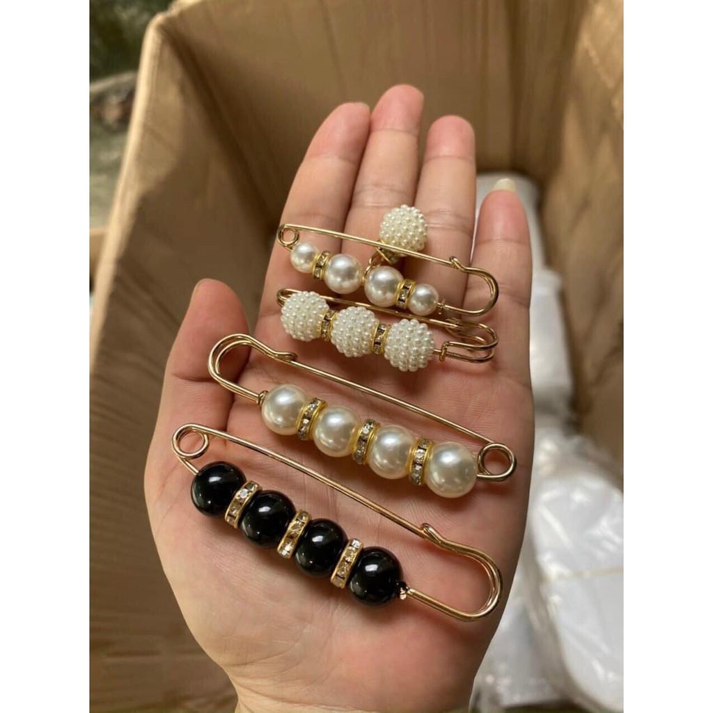 Set 4 Chiếc Ghim Cài Điều Chỉnh Lưng Quần Đa Năng Thời Trang Hàn Quốc