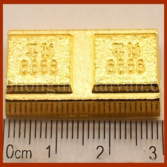 Thỏi vàng cây nhỏ, lớn 3cm, 5cm thờ cúng