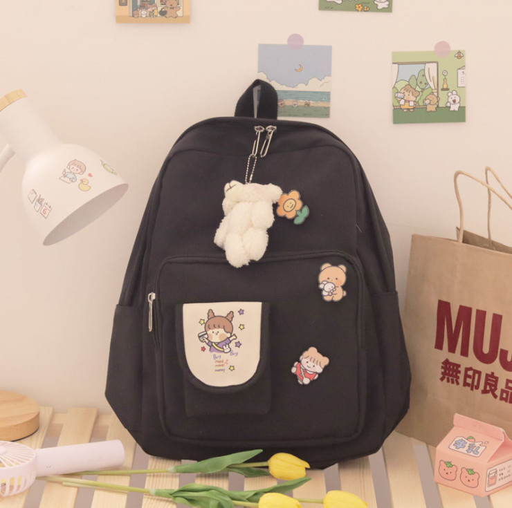 Balo Nữ Sinh Đi Học Phong Cách Hàn Quốc Thời Trang ulzzang