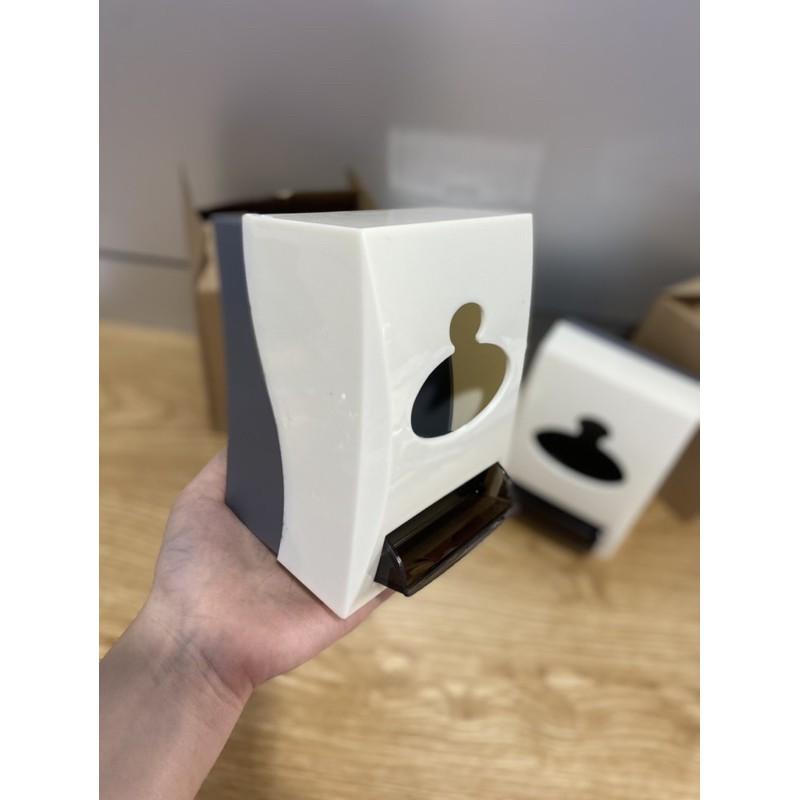 Hộp đựng giấy ăn có ngăn đựng tăm để bàn dùng cho nhà hàng, gia đình cao cấp QHMC