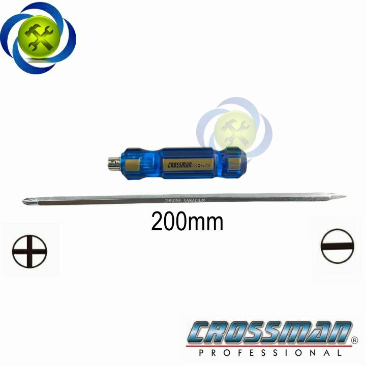 Vít hai đầu Crossman 45-400 dẹp + bake