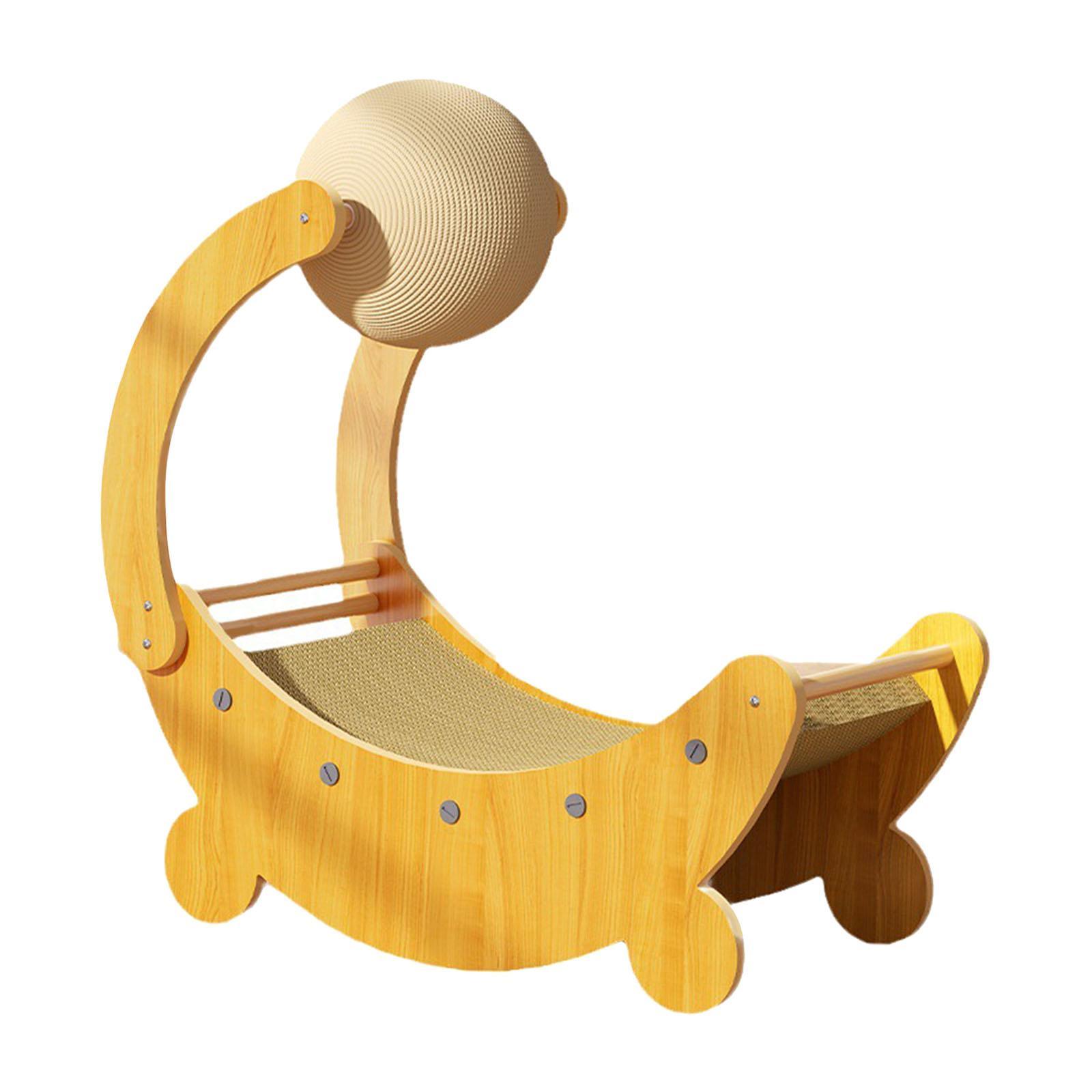 Cat Scratching Board Cat Scratcher Cat Scratch Ball Pet Toy Decorative Cardboard Pet Supplies Cats Nest Lounge Bed Cat Scratch Pad for Kitty