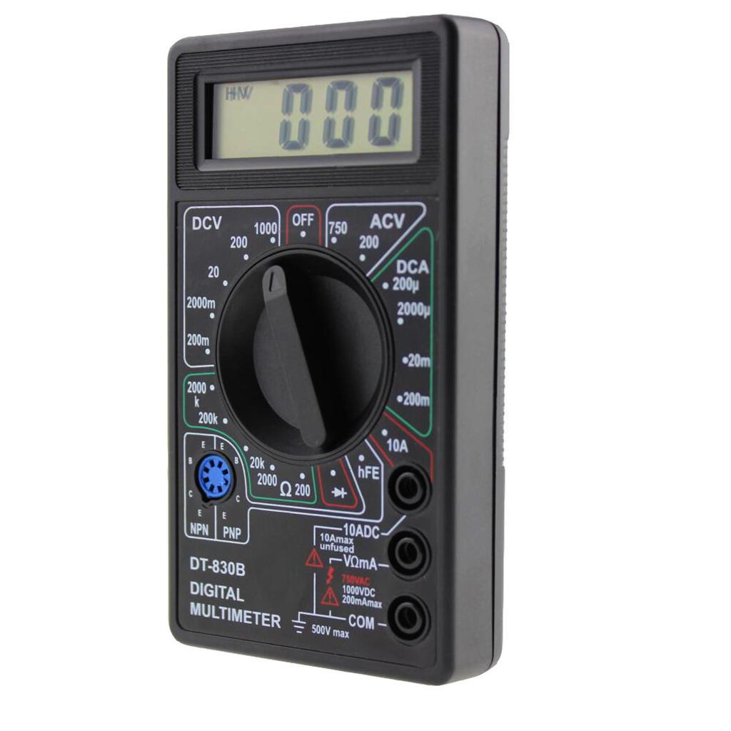 Digital Multimeter DT-830B Accurately Amp Volt Electricians Tools for Home