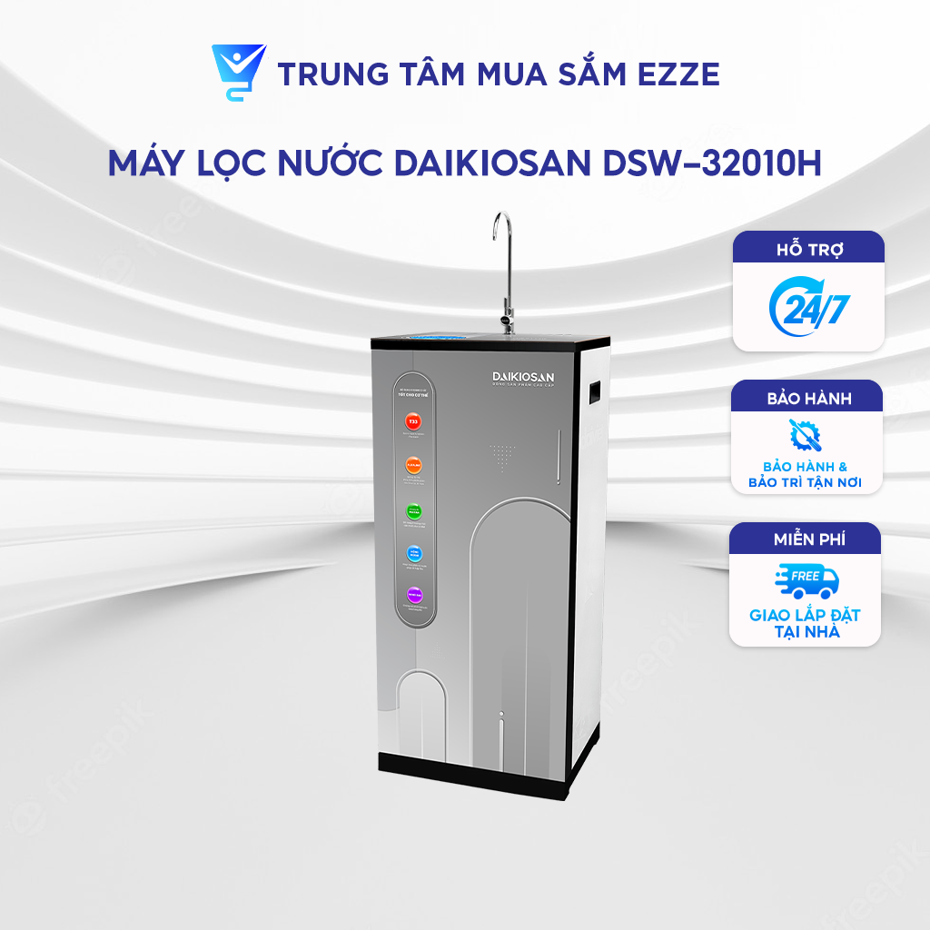 Máy lọc nước RO Hydrogen Daikiosan DSW-32010H