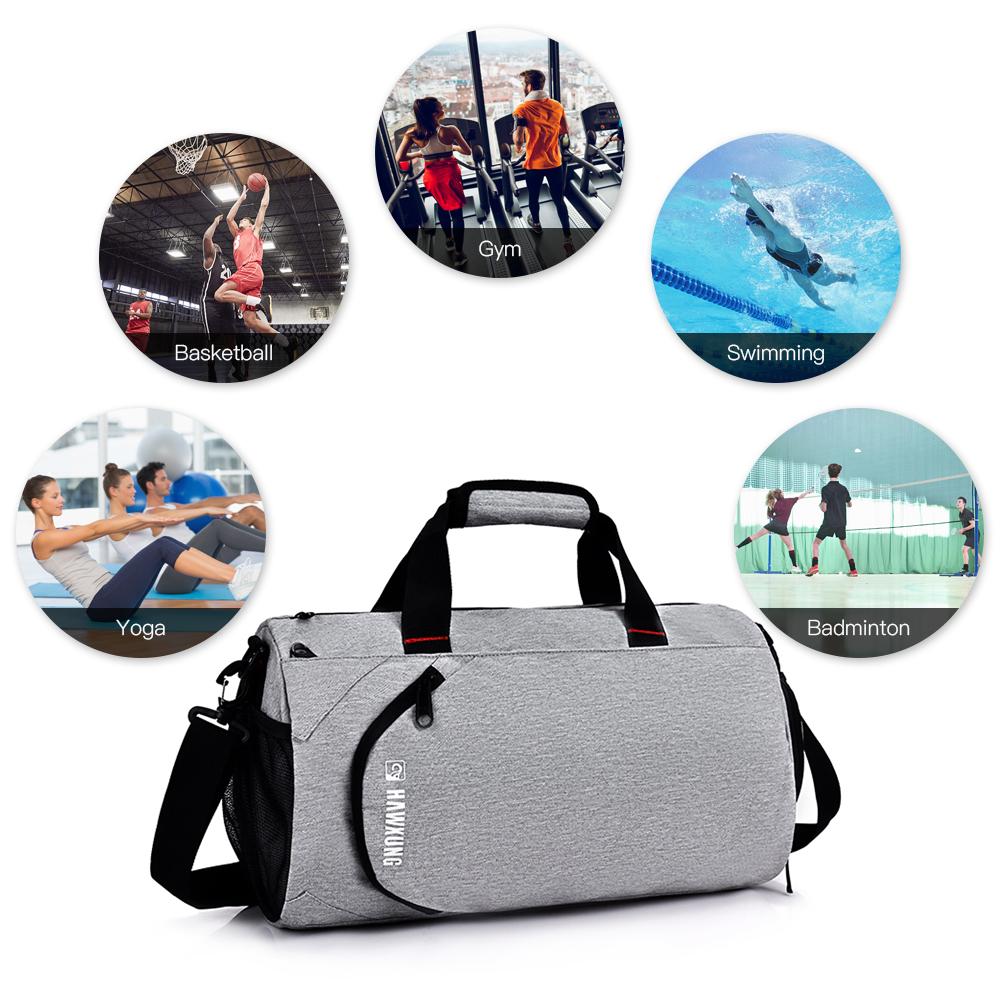 Túi du lịch 33L có ngăn đựng giày và túi, không thấm nước, dành cả nam và nữ