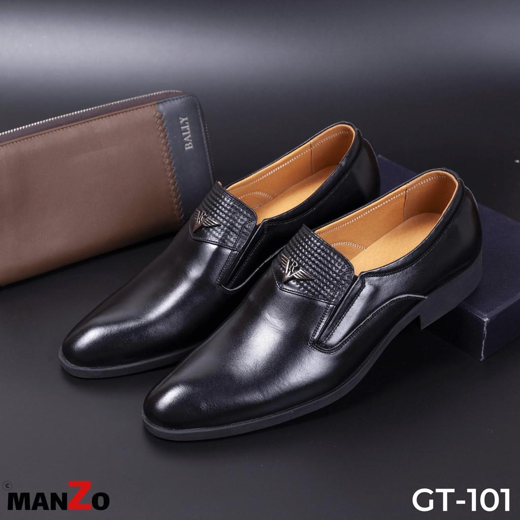 Giày da nam công sở da bò thật – GT101