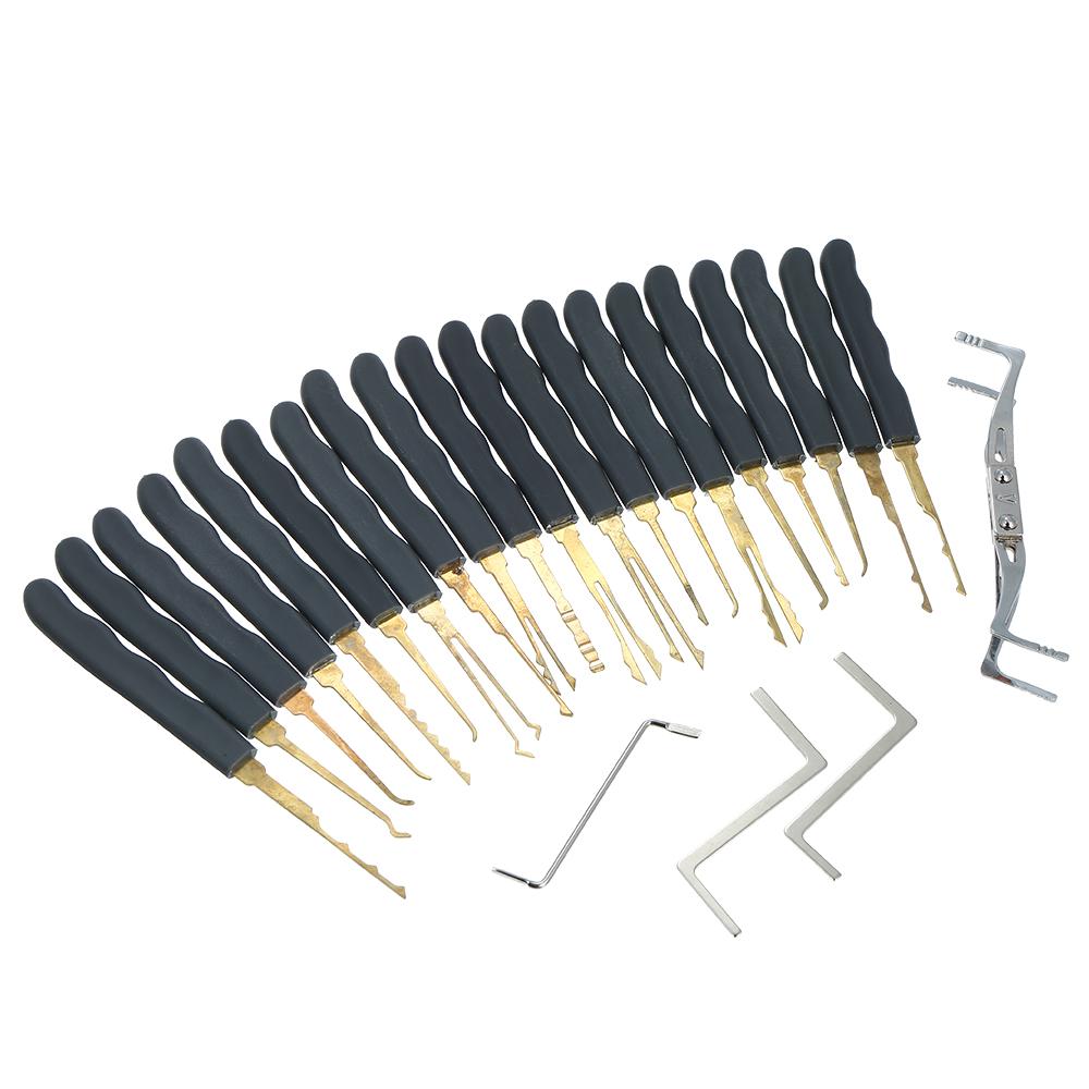 Bộ 24 Dụng Cụ Thực Hành Mở Khóa Trong Suốt cho người mới bắt đầu