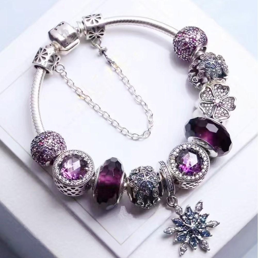 Vòng Bạc S925 ALE Cao Cấp - Vòng Charm Bạc Chuẩn S925 - Mã sản phẩm VONGBAC_DN040