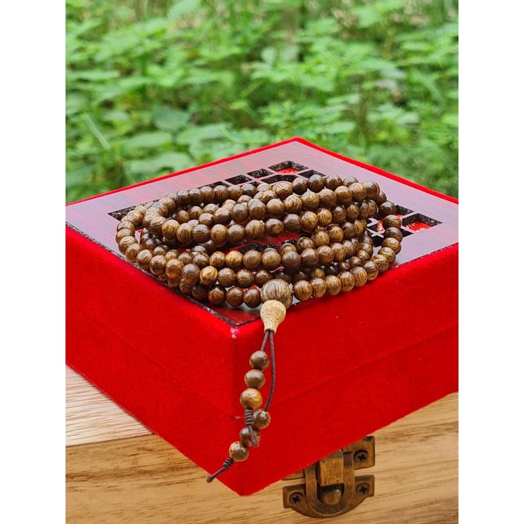 Vòng Tay Trầm Hương 216 Hạt - Chuỗi Tràng Hạt - Trầm Tốc Tự Nhiên - Size 4 ly,6ly,7ly,8ly