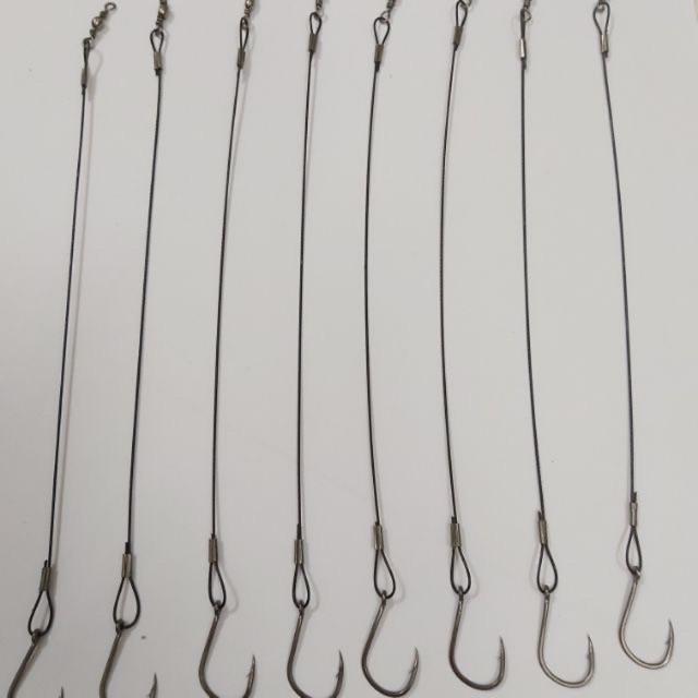 Dây cáp câu cá kèm sẵn lưỡi câu