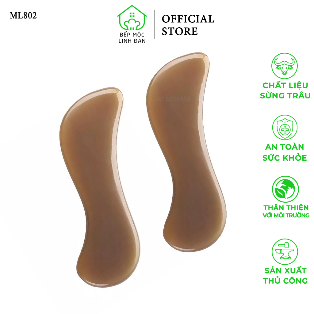 Combo 2 Chiếc Cạo Gió Masssage - Chăm sóc da toàn thân hình chữ S [ML802]