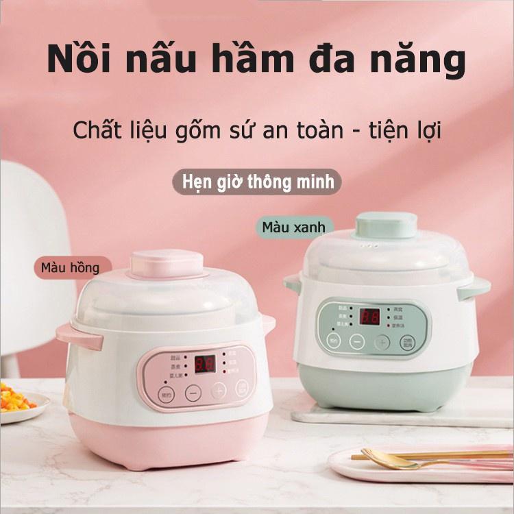 Nồi Nấu Cháo Chậm, Nấu Yến Cách Thuỷ SEKA Chính Hãng -