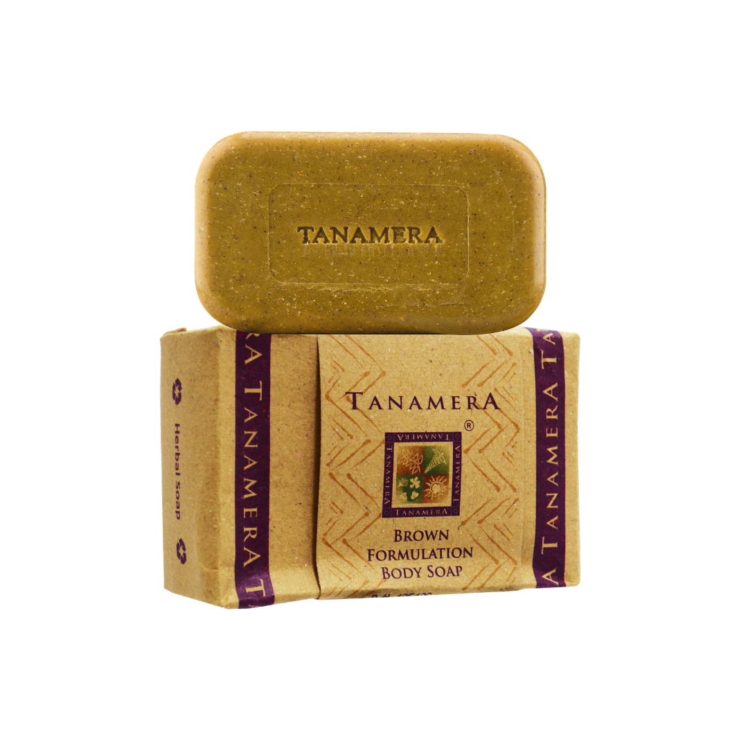 Xà bông tắm nghệ Tanamera ( Brown formulation body soap )