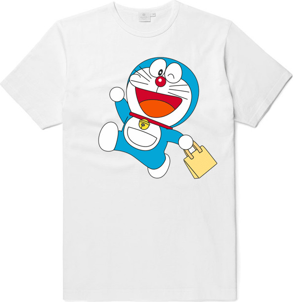 Áo đồng phục Doraemon cotton dày dặn đủ size 5-110kg - DR005