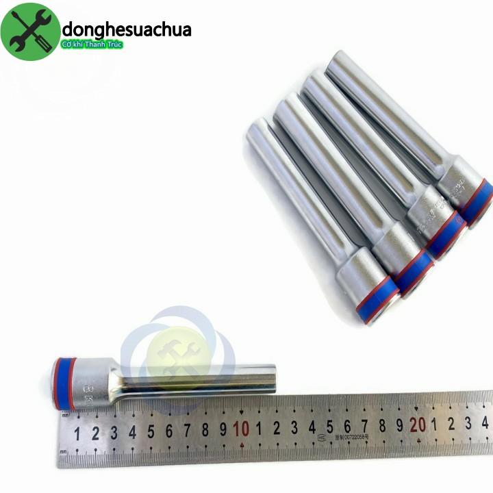 Bộ tuýp 1/2 loại dài 120mm Kingtony 4255 có 5 cái 08-10-12-13-14mm