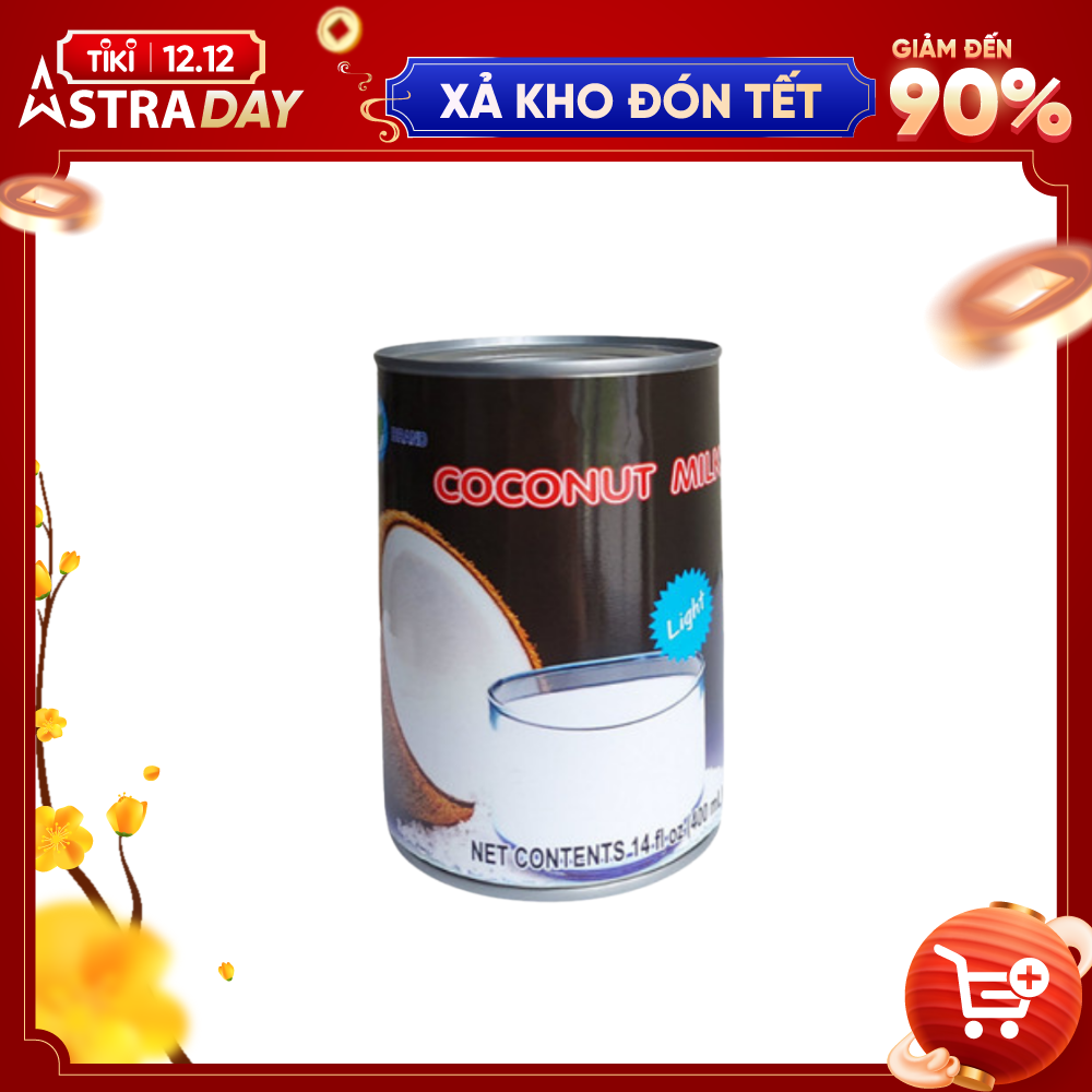 Nước Cốt Dừa Globe 400ml (Thái Lan)