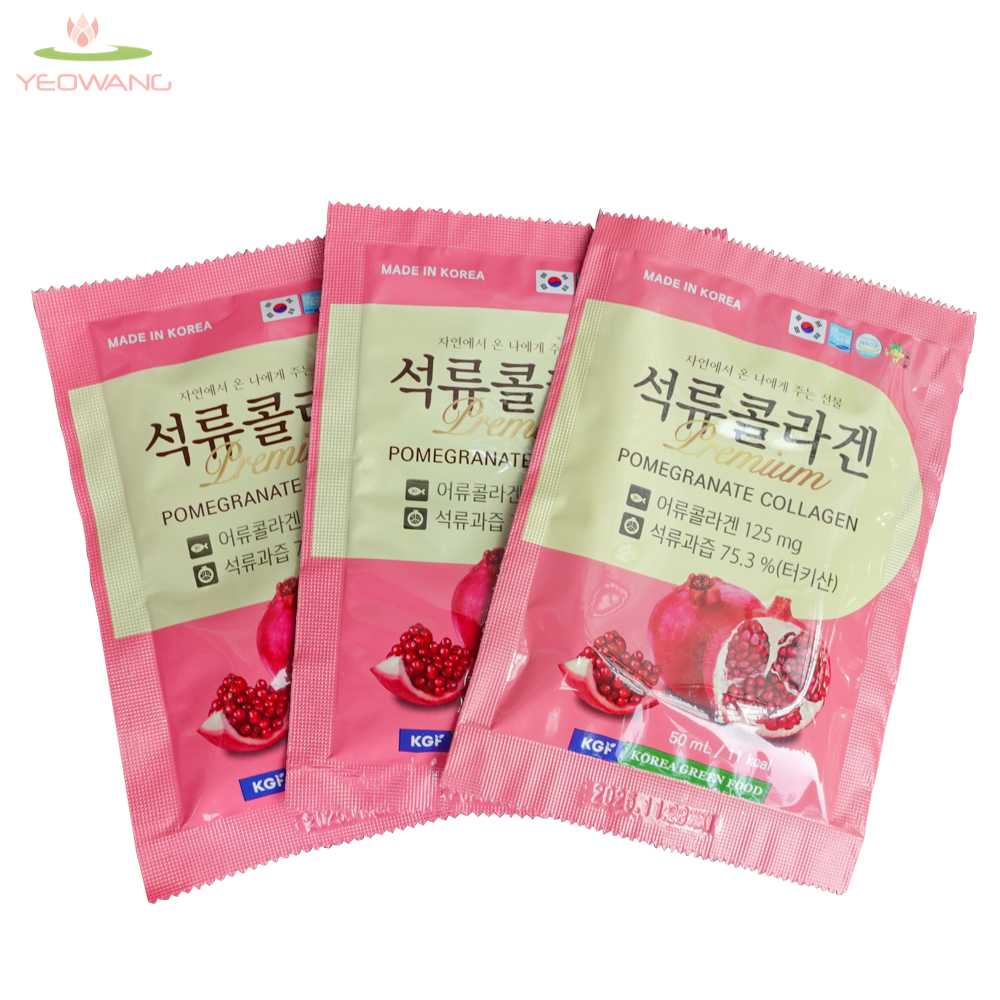 Nước Collagen Lựu Cao Cấp Hàn Quốc - Premium Pomegranate Collagen - Hộp 20 gói x 50ml/gói