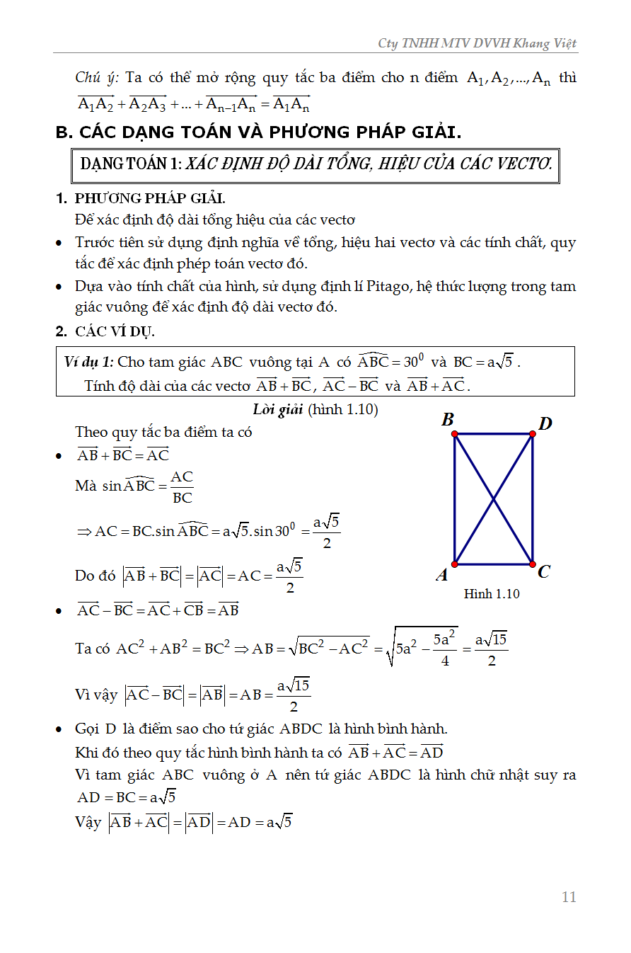 Phân Loại & Phương Pháp Giải Hình Học 10