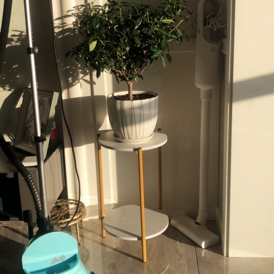 Kệ để chậu hoa cây cảnh trong nhà ANA cao cấp khung sắt chắc chắn khả năng chịu lực tốt không tróc sơn - CH01