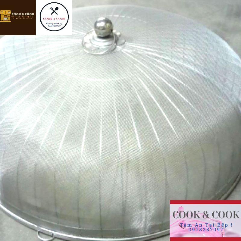 Lồng bàn inox lưới 2 lớp loại dầy inox 304