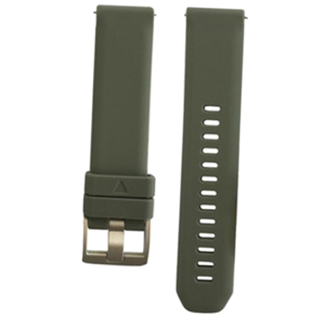 Smart Watch Bands, Soft Silicone Bracelet Sport Wristband Strap Repairment for Huawei Watch 2/ Honour S1 Gray+Green