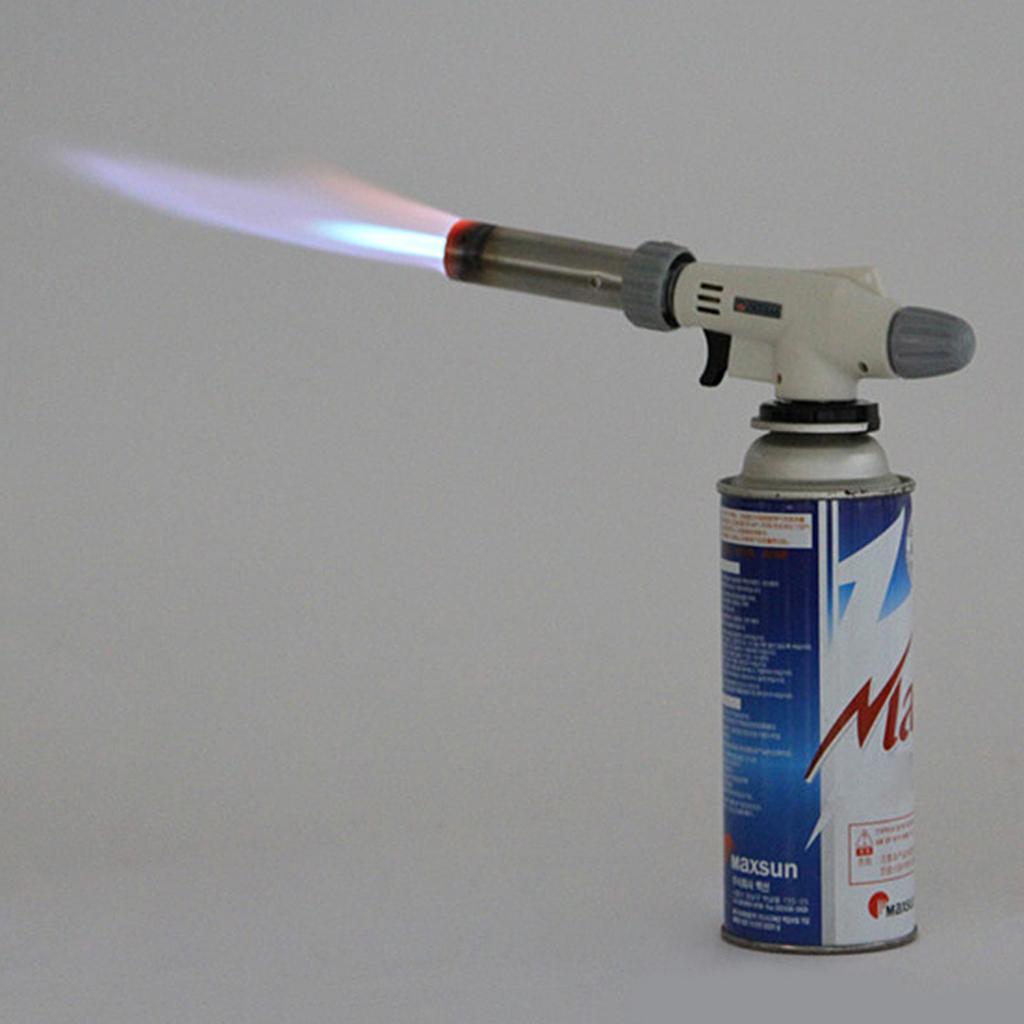 Gas Torch  Burner Auto Ignition Camping BBQ Outdoor Party