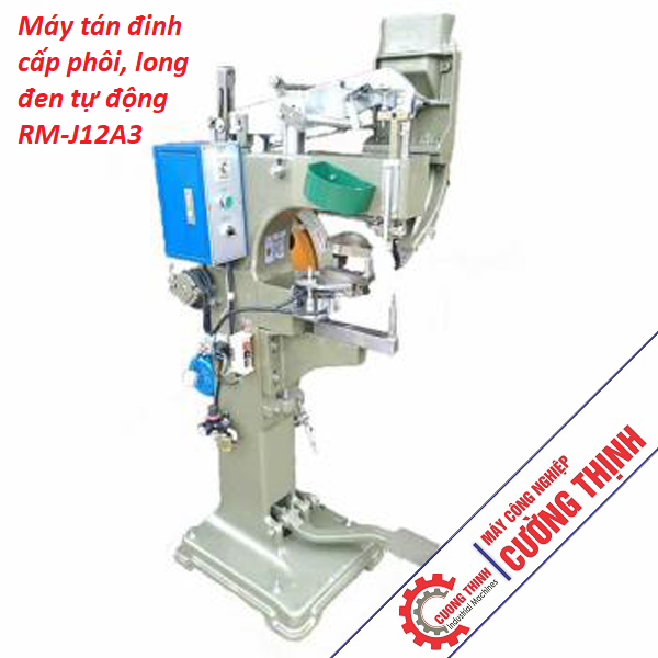 Máy tán đinh cấp phôi long đen tự động RM-J12A3 Cường Thịnh