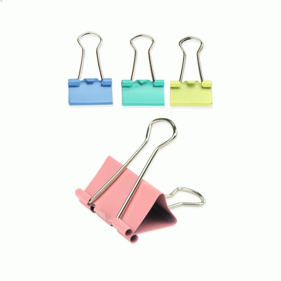 Kẹp giấy màu Hồng Hà 41mm 6642