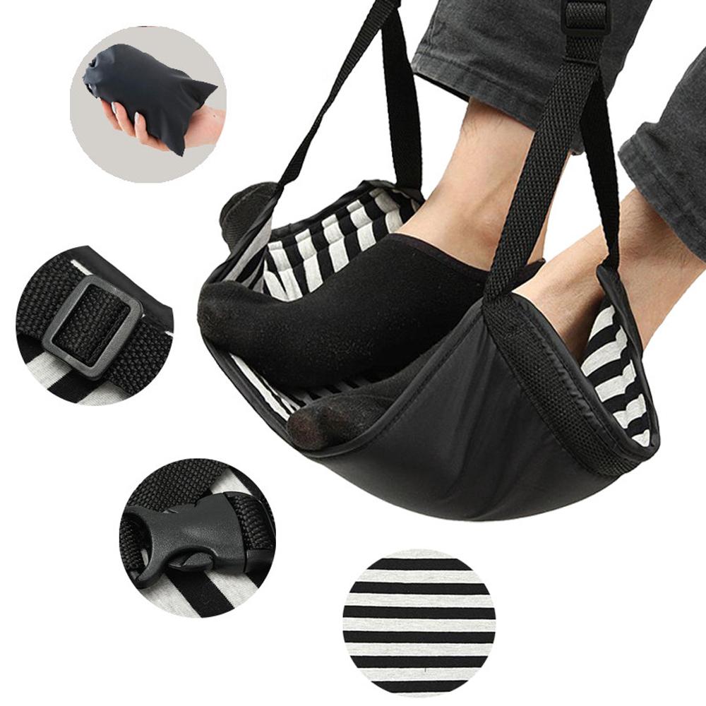 Di Động Để Chân Chuyến Bay Mang Theo Chân Gối Hơi Du Lịch Chân Võng Máy Bay Chân Có Mút Phụ Kiện Du Lịch