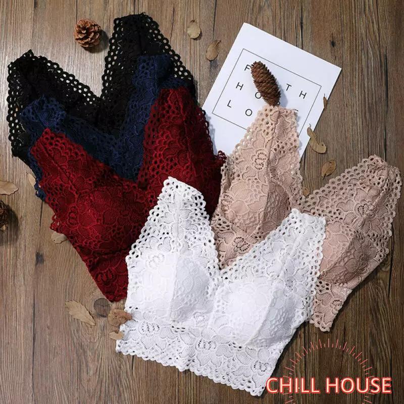 ÁO Bra Ren Hoa Cao Cấp Dáng ngắn MS21 - CHILLHOUSE