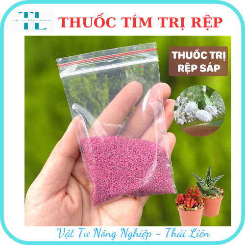 Thuốc tím trị rệp, Starkle-G, bao 50gr, lưu dẫn, an toàn, hiệu quả, dùng cho sen đá, xương rồng