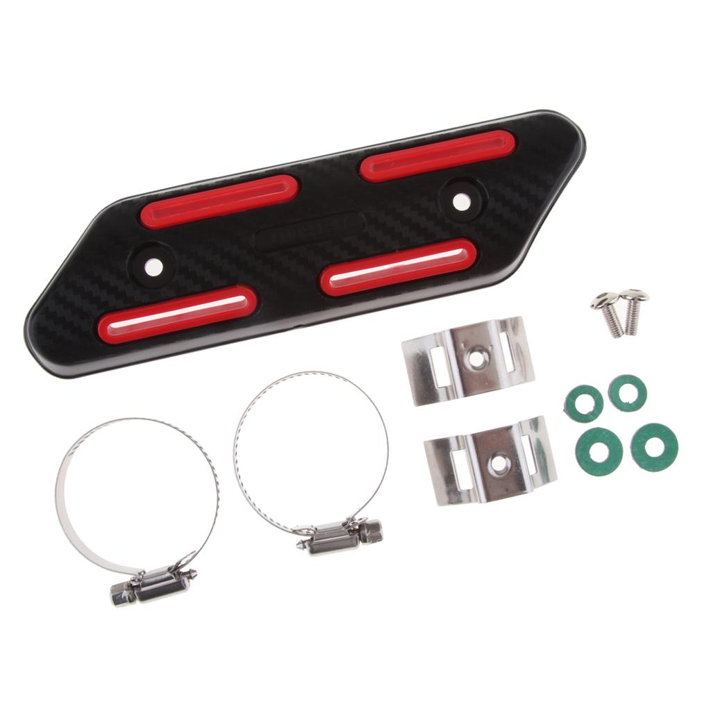 Motorcycle Motorbike Exhaust Muffler Heat Pipe Shield Protector Cover for HONDA