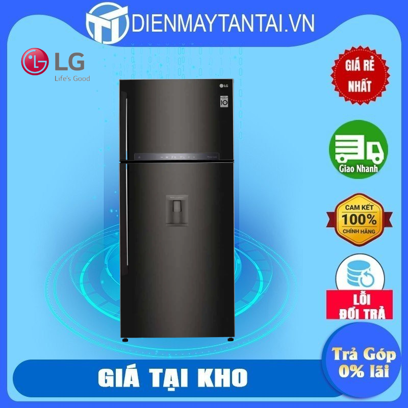 Tủ Lạnh LG Inverter 478 Lít GN-D602BLI - Hàng chính hãng