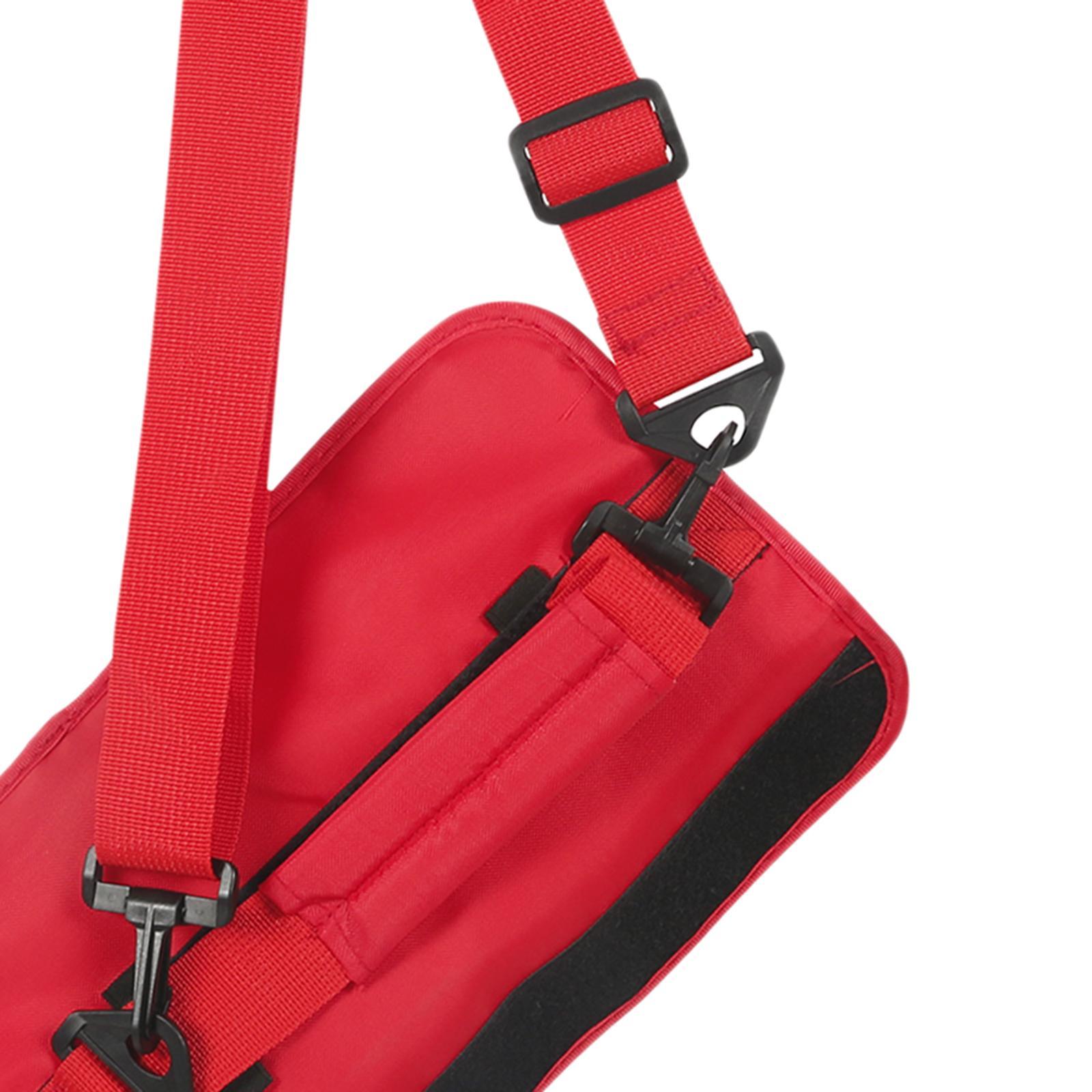 Golf Club Bag Lightweight Travel Driving Range Carrier Course Sleeve Red