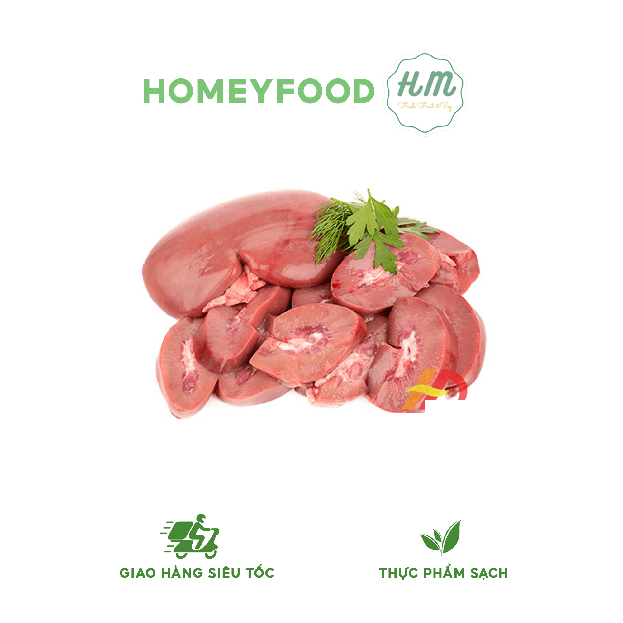 Thịt lợn quê - Bầu dục ngon - 1 quả
