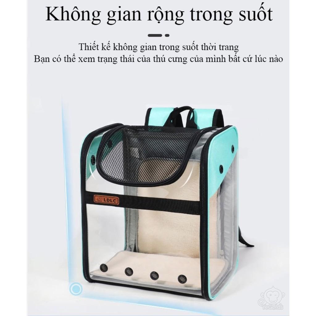 Balo đi chơi cho thú cưng chó mèo Extensible PET BackPack