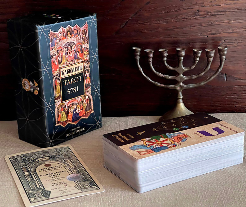 Bộ Bài Kabbalistic Tarot 5781 78 Lá Bài