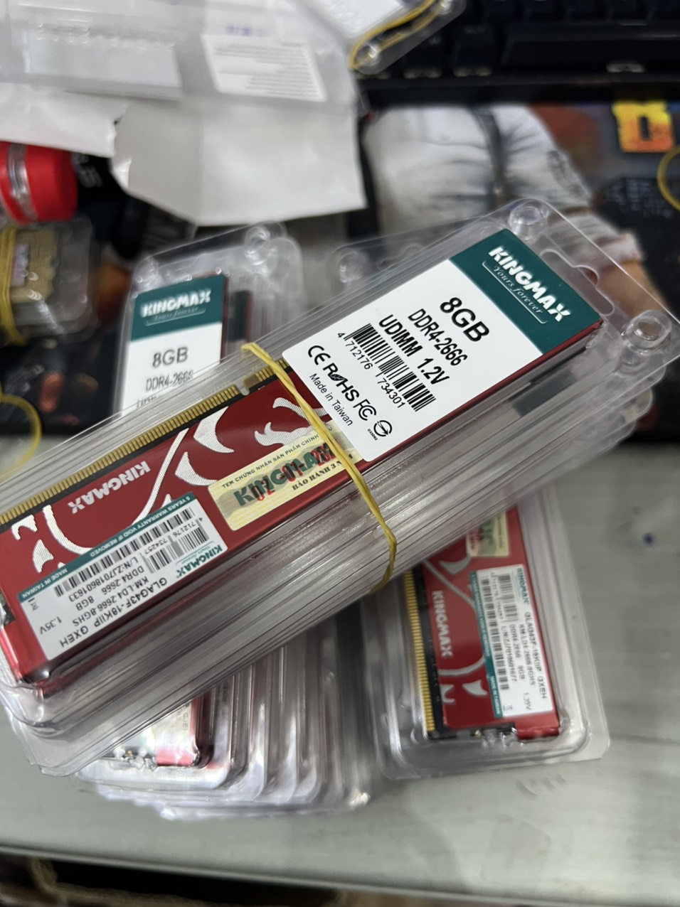 RAM PC 8GB DDR4 - BUS 2666 KINGMAX/ Tải Nhiệt - HÀNG CHÍNH HÃNG