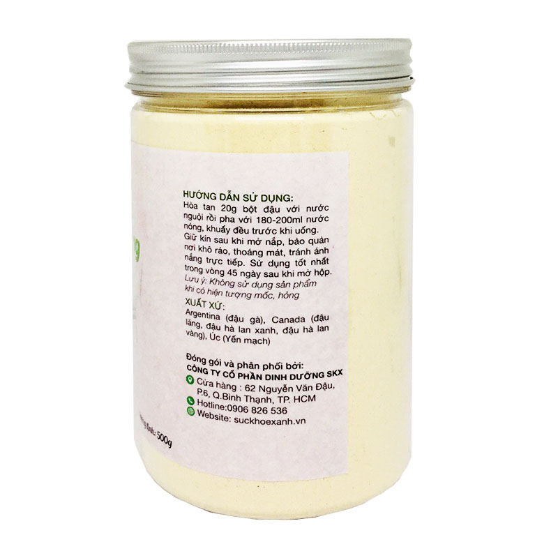 Bột ngũ cốc dinh dưỡng SKX hộp 500g