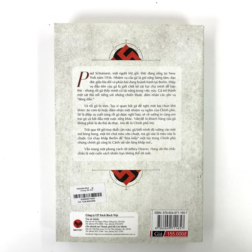 Sách - Hang Dã Thú - Jeffery Deaver